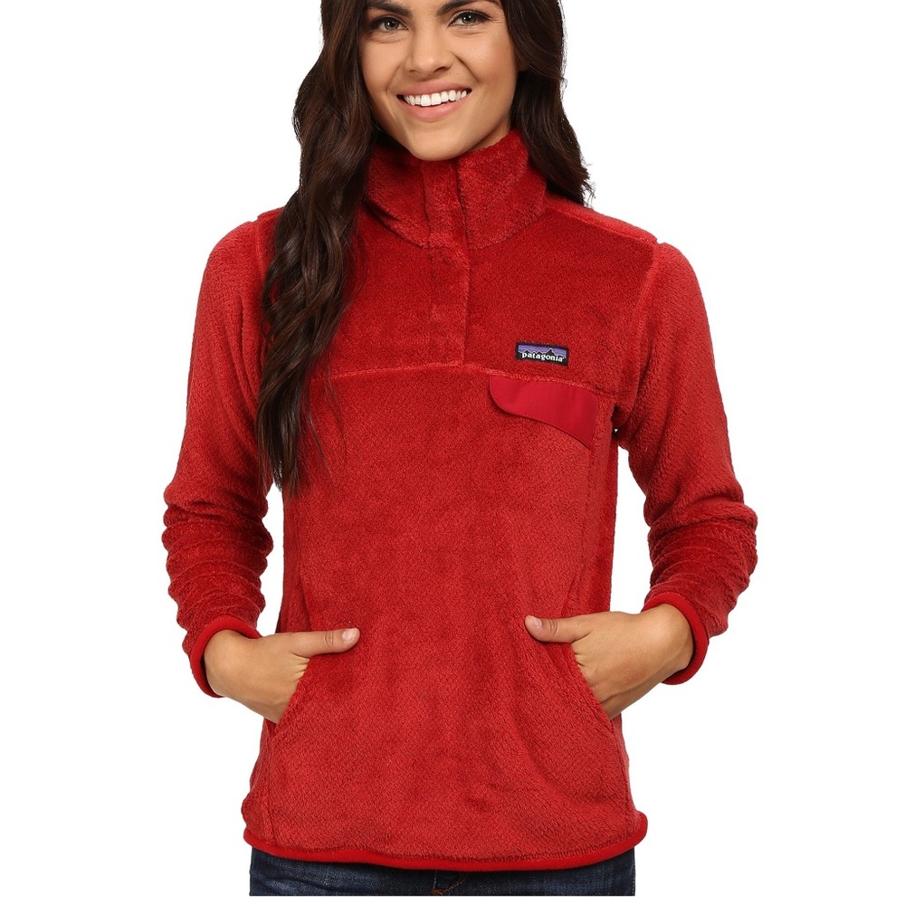 Red fleece Patagonia